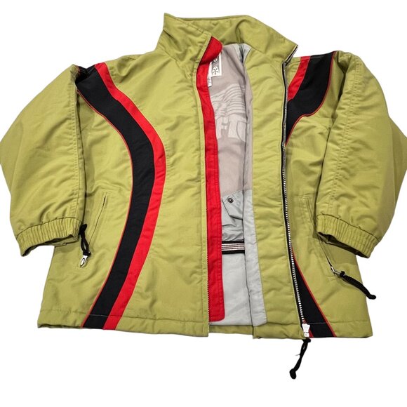 Drift Women's Snowboard Jacket, Green, M - Picture 7 of 9